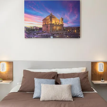 Edka - Modern Sunlit 2bd With Balconies - Close To Sliema Promenade, St Julian's & St Georges Bay Gzira