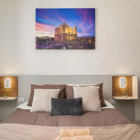 Edka - Modern Sunlit 2bd With Balconies - Close To Sliema Promenade, St Julian's & St Georges Bay Daire Gzira