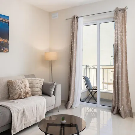 Edka - Modern Sunlit 2bd With Balconies - Close To Sliema Promenade, St Julian's & St Georges Bay * Gzira